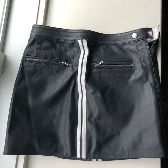 Rag & bone leather skirt - Picture 2 of 2